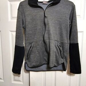 Columbia M zip hoodie jacket w/thumb hole